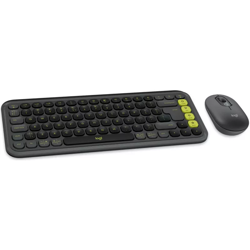 Tastatur-Maus-Set Logitech POP Icon 920-013140