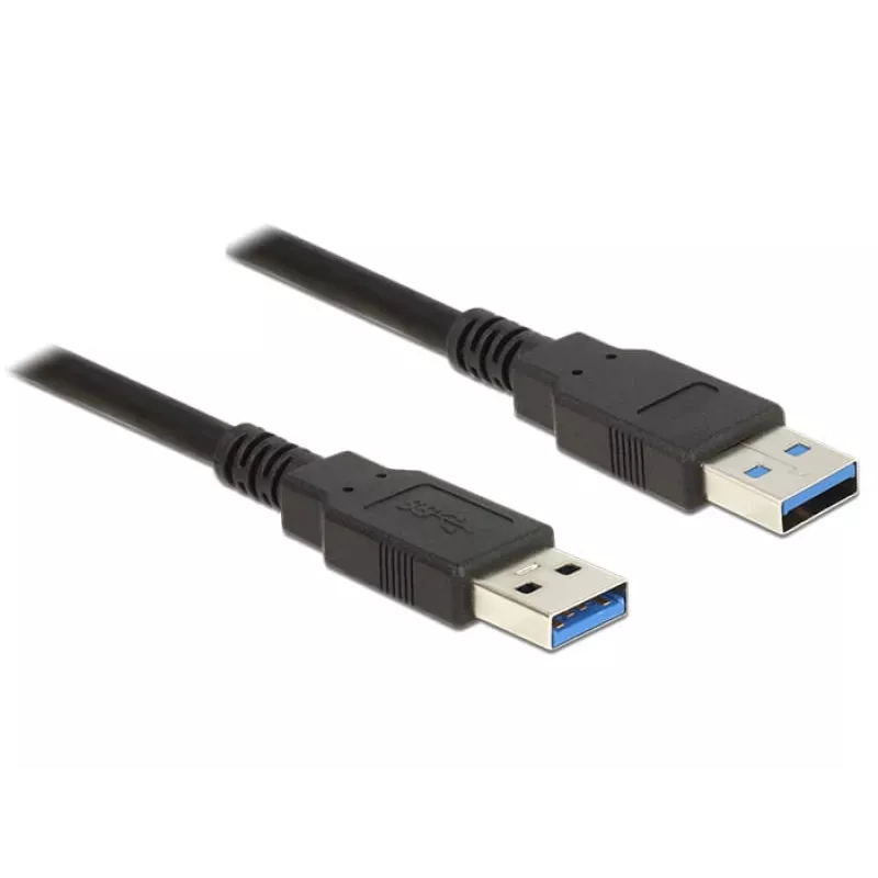 USB-Kabel DeLOCK 85064 USB 3.2 Gen 1 5 m Schwarz
