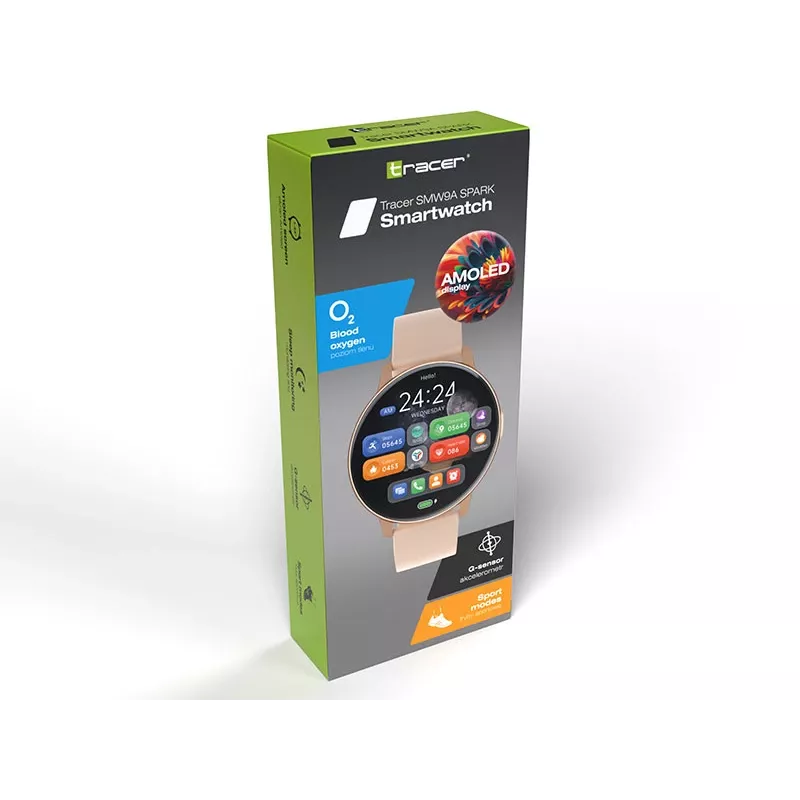Smartwatch Tracer SMW9A Pink