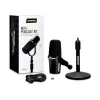 Shure MV7+-K-BNDL - Redner-/Gesangsmikrofon mit XLR/USB-C-Anschluss, schwarz + Tischstativ GATOR