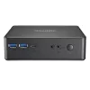 Shuttle XPC Nano PC NC40U, Intel Celeron 7305U, 1x HDMI, 1x DP, 1x USB-C/DP, 6x USB3.2, 1x 2,5-Zoll-Einschub, 2x M.2, 1x LAN, RAID, 24/7 Dauerbetrieb, inkl. VESA & Standfuß
