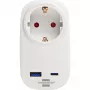 Netzstecker-Adapter Typ F Brennenstuhl 1508210010 Gerade Verbinder