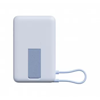 Powerbank Xiaomi BHR08PCGL 5900 mAh Li‑Ion mit kabellosem Laden, USB‑C, Blau