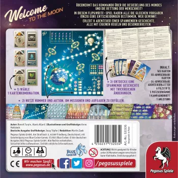 Welcome to the Moon, Brettspiel