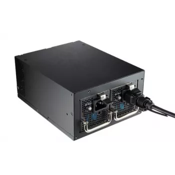 FSP Twins PRO 700W Netzteil PS2 ATX Redundant ATX Schwarz, 700 W, 100 - 240 V, 50 - 60 Hz, 10-5 A, Aktiv, 130 W