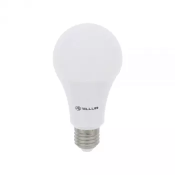 Tellur WiFi Smart Glühbirne E27, 10W Weiß/Warm, Dimmer