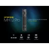 Handtaschenlampe Nitecore MH12 Pro Schwarz LED 3300 lm USB-aufladbar 5300 mAh, Aluminium, 138,5 mm, 81,5 g, wasserdicht 2 m