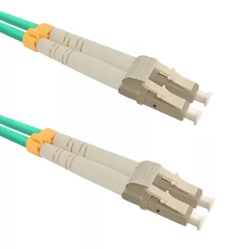 Optisches Patchkabel LC/UPC - LC/UPC | Multimode | 50/125 | OM4 | Duplex | 2m