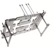 Benchtable-Gehäuse Streacom BC1 V2 – offenes Test-/Bench-Chassis, titan