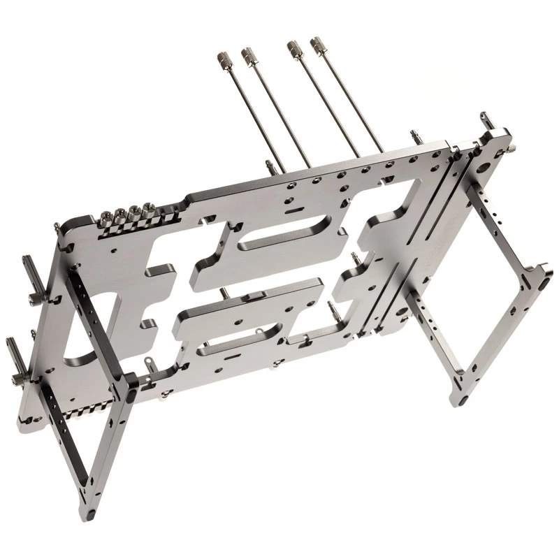 Benchtable-Gehäuse Streacom BC1 V2 – offenes Test-/Bench-Chassis, titan