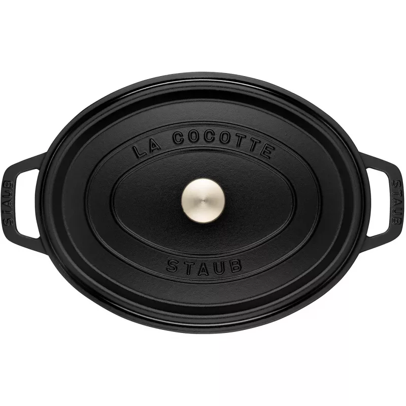 Bräter Staub 40509-509-0 12 L Gusseisen Schwarz