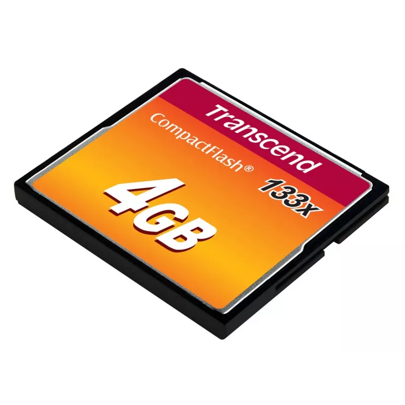 Flash-Speicher Transcend 4GB CompactFlash 133x TS4GCF133