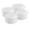 GASTROBACK Zubehör-Eiswürfelmodul-Set 4 Stück mit Deckel für Eisformen 91552