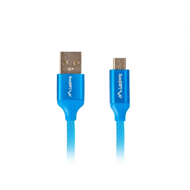 LANBERG KABEL USB 2.0 MICRO-B (M) - A (M) 1,8M QC