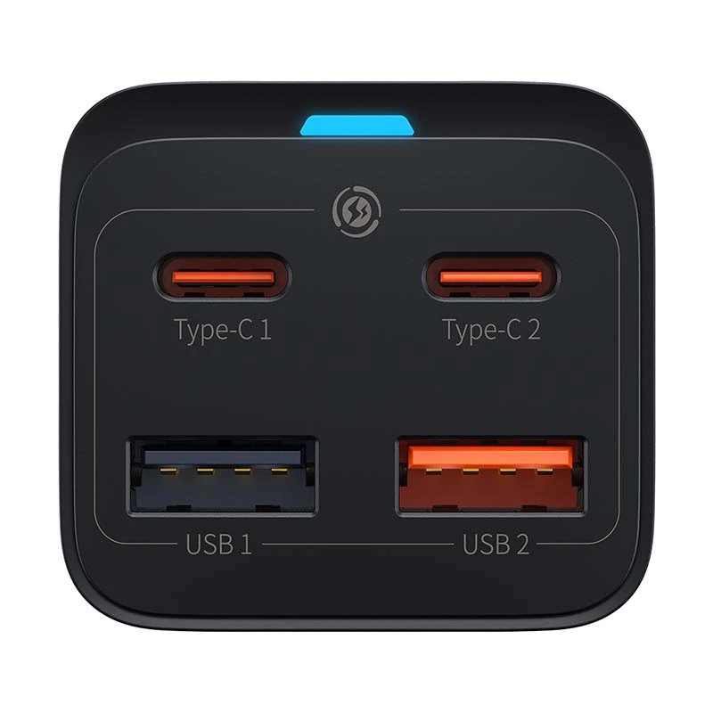 Ladegerät Baseus GaN3 Pro Mobiltelefon Tablet Schwarz AC Innenbereich 15V 3A