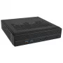Akasa Cypher MX3 - Mini-Tower - PC - SGCC - Schwarz - Thin Mini-ITX - Festplatte - Stromversorgung (A-ITX38U3-M1B)