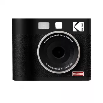 Sofortbildkamera Kodak Mini Shot 3 Era – Schwarz, 4Pass-Drucktechnologie