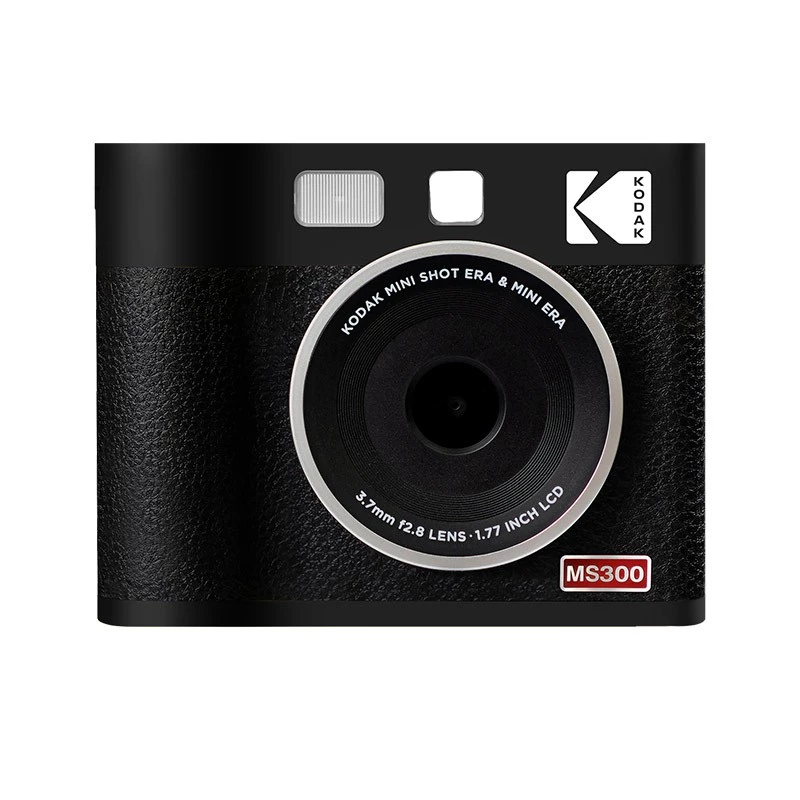 Sofortbildkamera Kodak Mini Shot 3 Era – Schwarz, 4Pass-Drucktechnologie