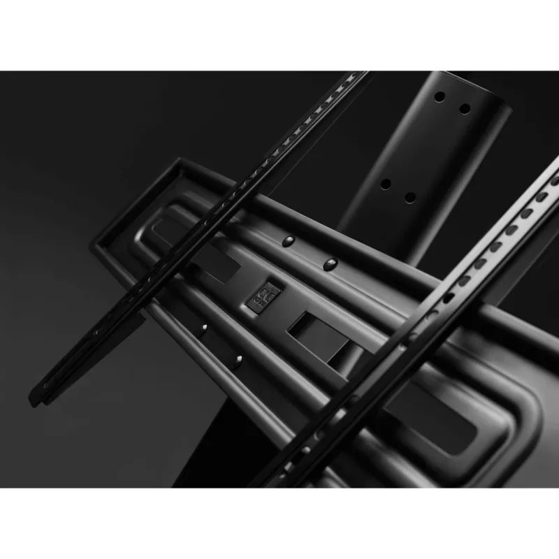 One For All Tischfuß TV-Ständer SOLID – Geeignet für alle TV-Typen von 32 bis 65 Zoll – LCD/LED/Plasma/OLED/QLED – schwenkbar (90°) neigbar (15°) – höhenverstellbar – VESA 60