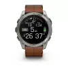 Garmin Fenix 8 3,56 cm (1,4) AMOLED 51 mm Digital 454 x 454 Pixel Touchscreen Titan Wi-Fi GPS (Satellit)