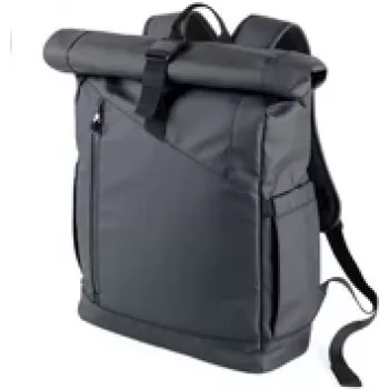 City-Rucksack TROIKA BBL51/BK Schwarz Polyester PU Tarpaulin