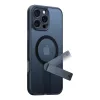 Torras Pstand Spin Case für iPhone 16 Pro (Schwarz)