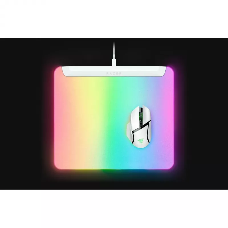 Razer Firefly V2 Pro - Mauspad - voll beleuchtetes RGB, Gaming - weiß (RZ02-04920200-R3M1)