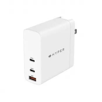 HYPER HJG140WW Ladegerät für Mobilgeräte Universal Weiß AC Schnellladen Innenbereich