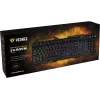 Tastatur YKB 3200 SHADOW metal, LED