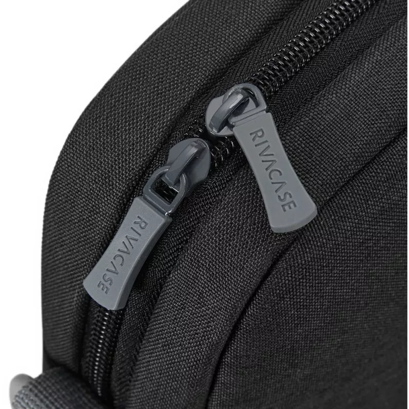 Laptop-Tasche Rivacase Prater 14 Zoll Schwarz 7522 – passend für 14-Zoll-Laptops, schlanke Schutzhülle