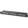 Patch Panel Tecline 257310 1U Cat6 U/FTP Schwarz