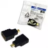 HDMI-Gender-Changer HDMI D auf HDMI A LogiLink AH0010 Schwarz