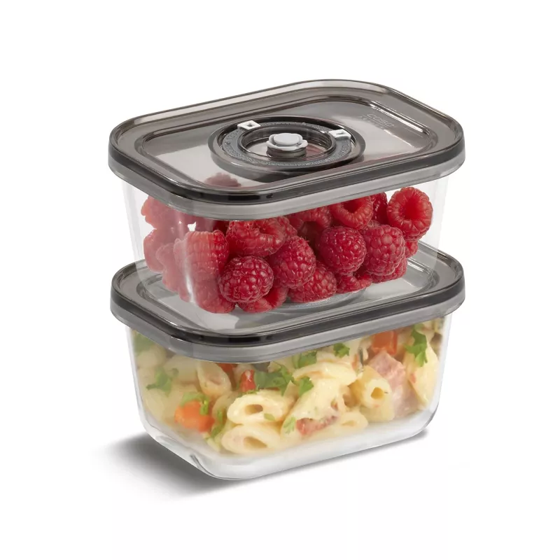 Vakuumbehälter Caso VacuBoxx Eco-Duo S transparent, 2er-Set