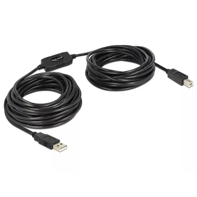 USB-Kabel DeLOCK 11m USB2.0-A - USB2.0-B