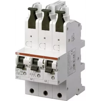 ABB S751/3-E50 – 230/400 V – 50 A – 50/60 Hz – -25 – 55 °C – -40 – 70 °C – 81 mm (2CDS781001R4502)