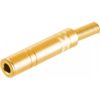 Mono 6,3 mm Klinkenstecker ShiverPeaks 50800-G vergoldet