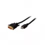 shiverpeaks HDMI/DVI-D 10m - HDMI - DVI-D - Stecker - Stecker - Gold - Schwarz (BS77488)