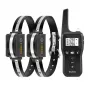 Rojeco PD529 1000m Hundetrainingshalsband mit 2 Halsbändern (schwarz)
