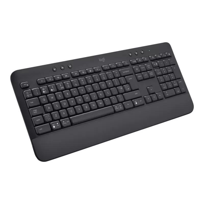 Logitech Signature - Tastatur - Kabellos - Bluetooth 5.1 - QWERTY - Italienisch - Graphit (920-010915)