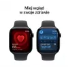 Apple Watch Series 11 GPS + Cellular 42mm Space Grey Aluminium Gehäuse mit schwarzem Sportarmband - M/L