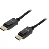 DisplayPort-Kabel Sharkoon 1.4 8K, 1 m, schwarz