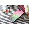 Schutzhülle iKins für Apple iPhone 8/7 mit Wasserblumen-Design, schwarz