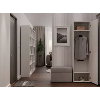 Kleiderschrank top e shop DUO KASZMIR BEIGE Modell M-MP-SZ-DUO-DUO-KASZ (Schrankeinheit)