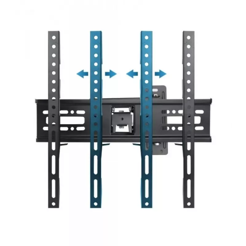 TV-Wandhalterung ESPERANZA ERW016 für 70-Zoll-Fernseher, schwarz, 45 kg Kapazität, VESA 75x75–400x400, neigbar 15°