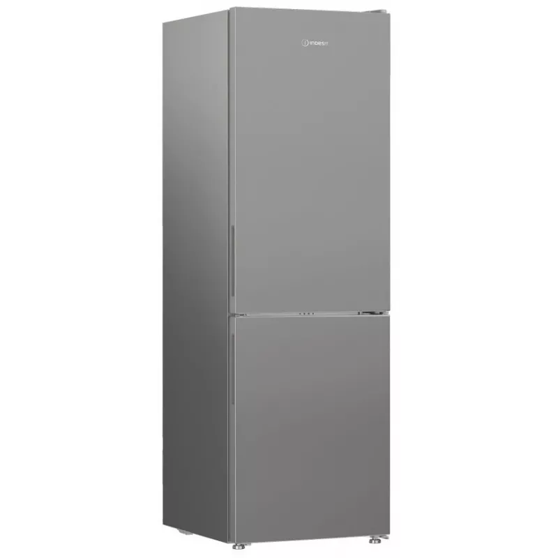Kühlschrank Indesit INK 25402 S4E | Kompakt freistehend, No Frost, 249 L Kühlteil / 106 L Gefrierteil, H 203,5 cm, Energieklasse E, 37 dB, Silber