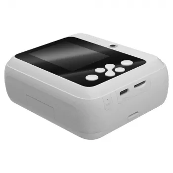 Sofortbildkamera SAVIO AN-01 für Kinder, weiß, 6,1 cm (2,4″) LCD, MicroSDHC bis zu 32 GB, USB-C, 1200 mAh Akku, kein eingebauter Blitz