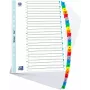 ELBA Mylar-Kartei, A-Z, 26-teilig, A4, 210 x 297 mm, farbige Reiter (596581-20)