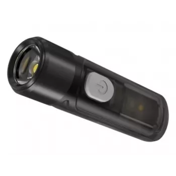 Handtaschenlampe Nitecore TIKI LE — 300 lm, USB-wiederaufladbar, Polycarbonat, IP66, stoßfest, 10,5 g, 55 mm, Schwarz