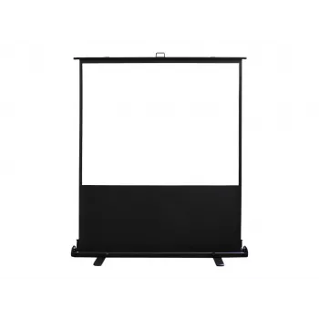 Projektionsleinwand Elite Screens ezCinema 2 — 107 Zoll (2,72 m) 16:9, sichtbare Breite 2,37 m, Höhe 133,6 cm, Weiß/Schwarz