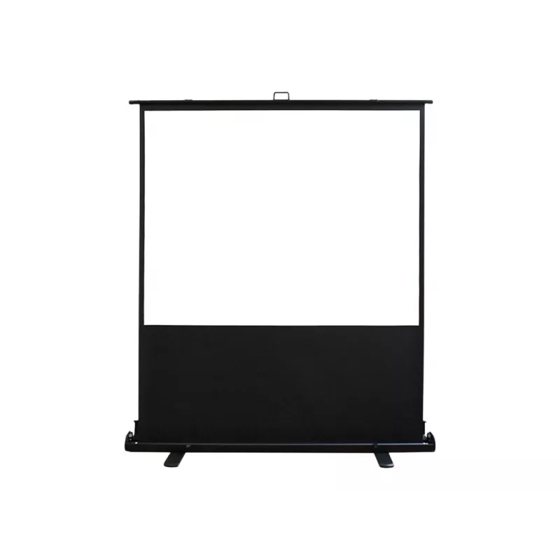 Projektionsleinwand Elite Screens ezCinema 2 — 107 Zoll (2,72 m) 16:9, sichtbare Breite 2,37 m, Höhe 133,6 cm, Weiß/Schwarz